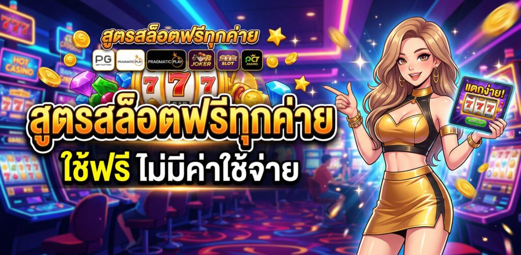 สูตรสล็อตฟรีทุกค่าย 